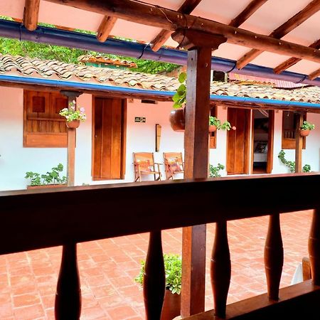 Hotel Casa Del Marquez De Bahichala Barichara Eksteriør bilde