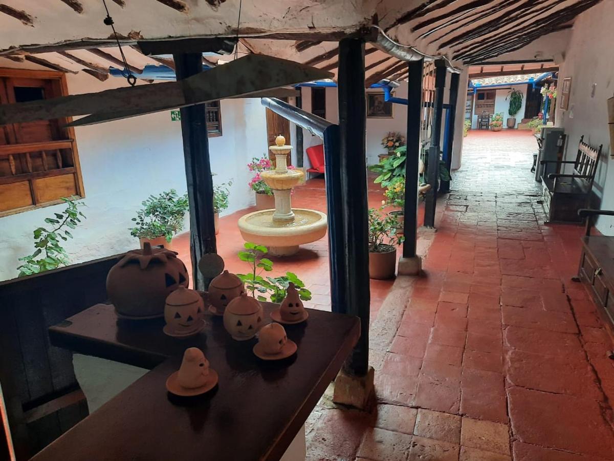 Hotel Casa Del Marquez De Bahichala Barichara Eksteriør bilde
