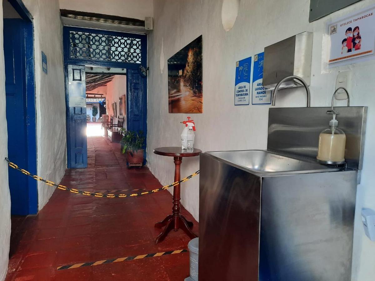 Hotel Casa Del Marquez De Bahichala Barichara Eksteriør bilde