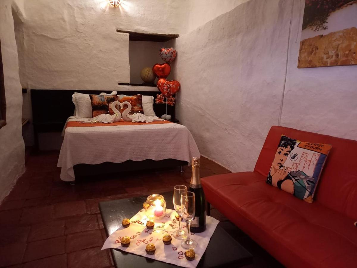 Hotel Casa Del Marquez De Bahichala Barichara Eksteriør bilde