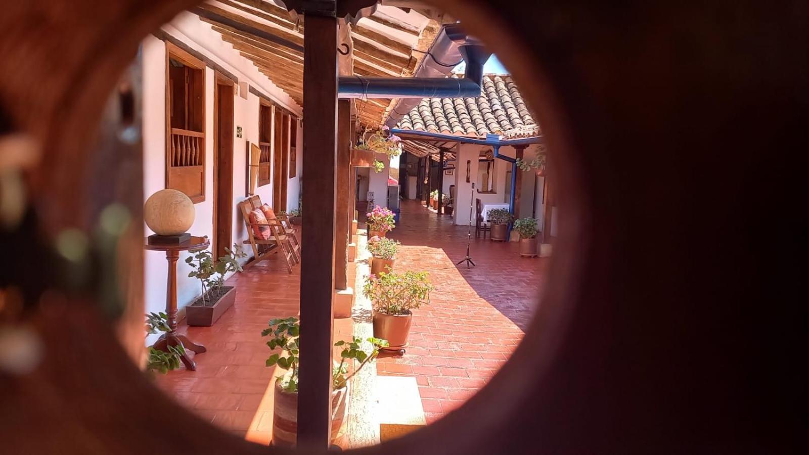Hotel Casa Del Marquez De Bahichala Barichara Eksteriør bilde