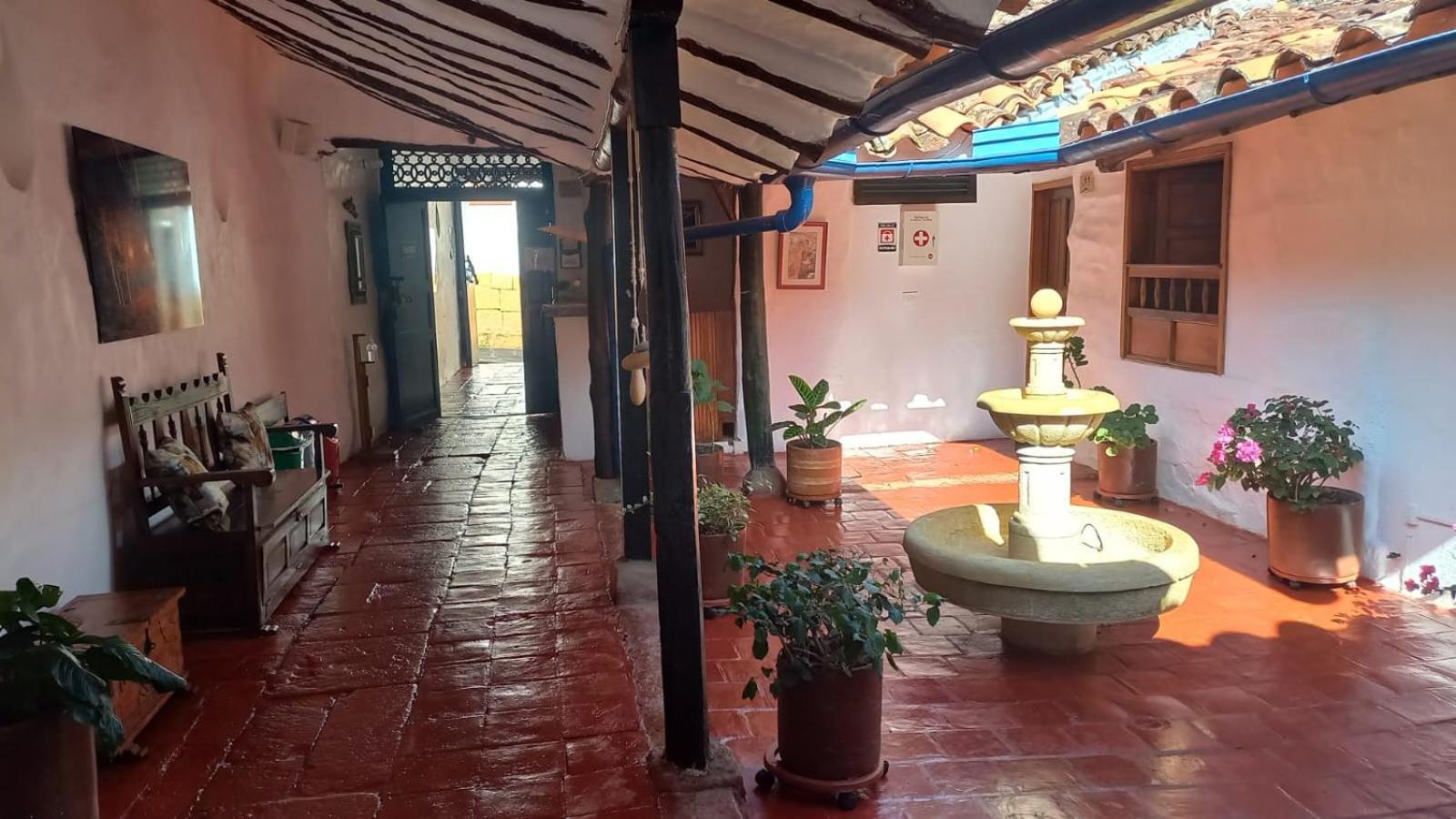 Hotel Casa Del Marquez De Bahichala Barichara Eksteriør bilde