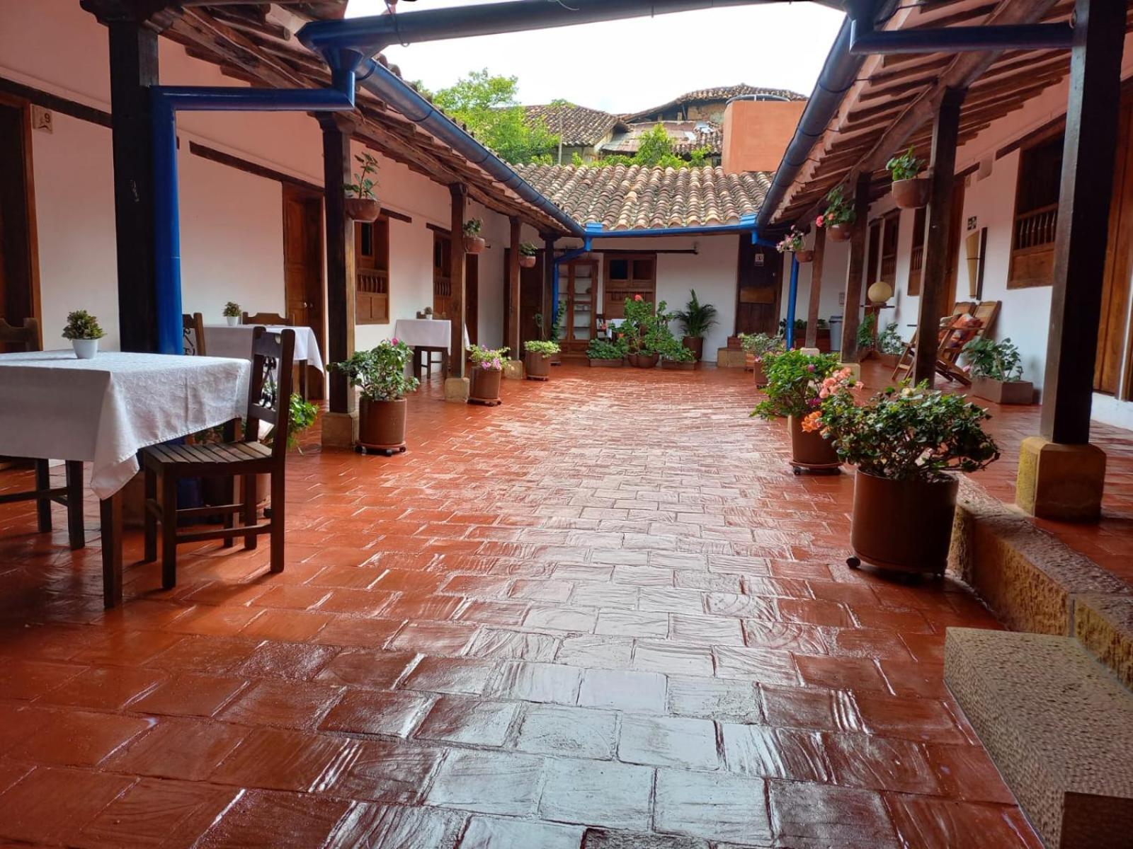 Hotel Casa Del Marquez De Bahichala Barichara Eksteriør bilde