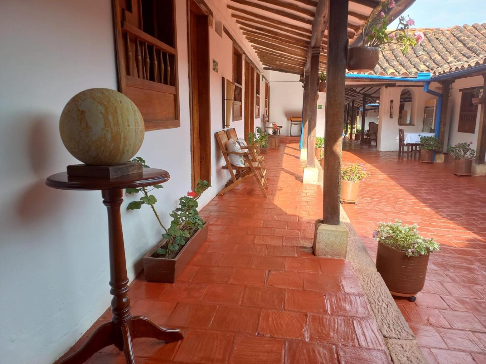 Hotel Casa Del Marquez De Bahichala Barichara Eksteriør bilde