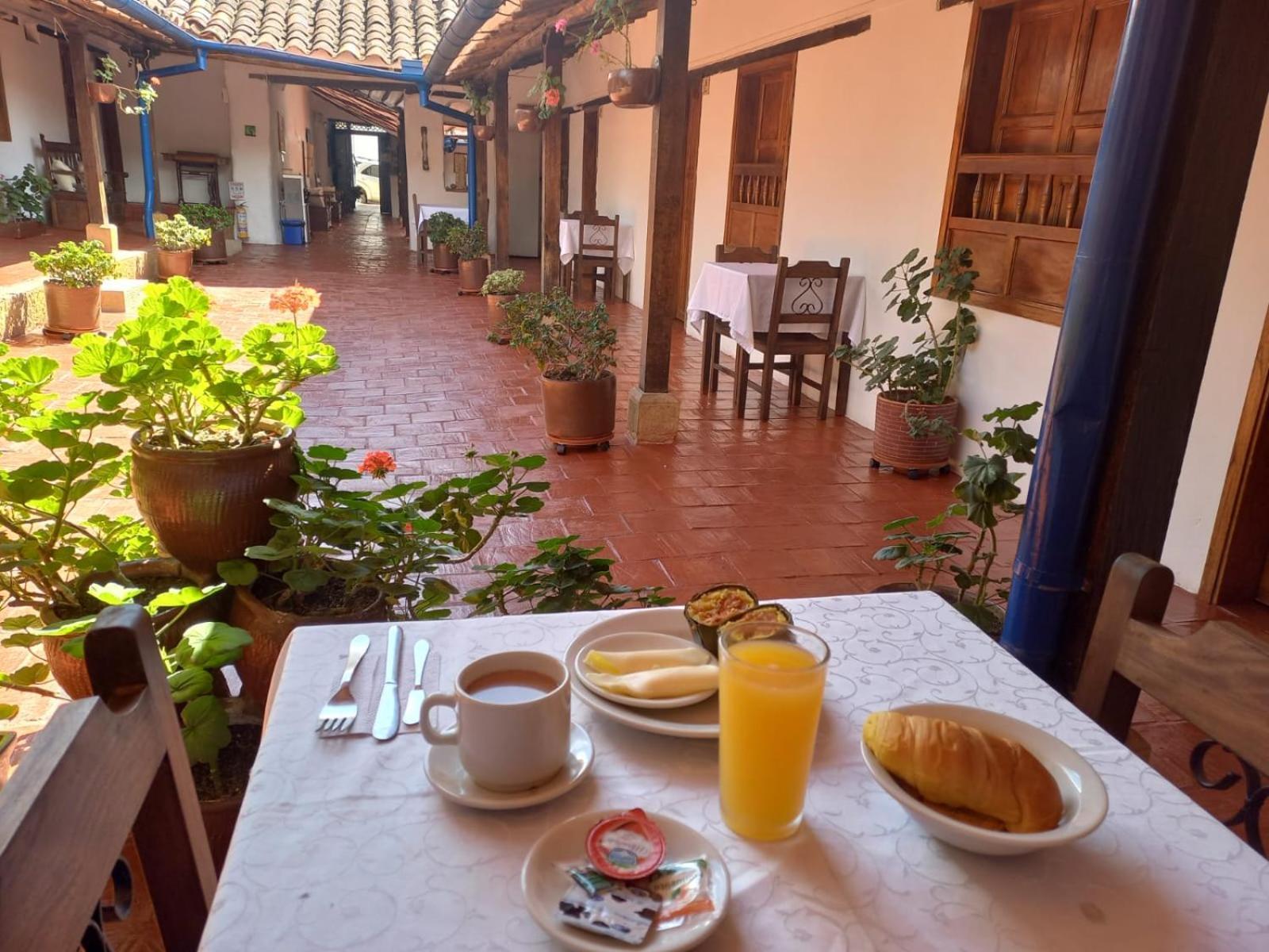Hotel Casa Del Marquez De Bahichala Barichara Eksteriør bilde