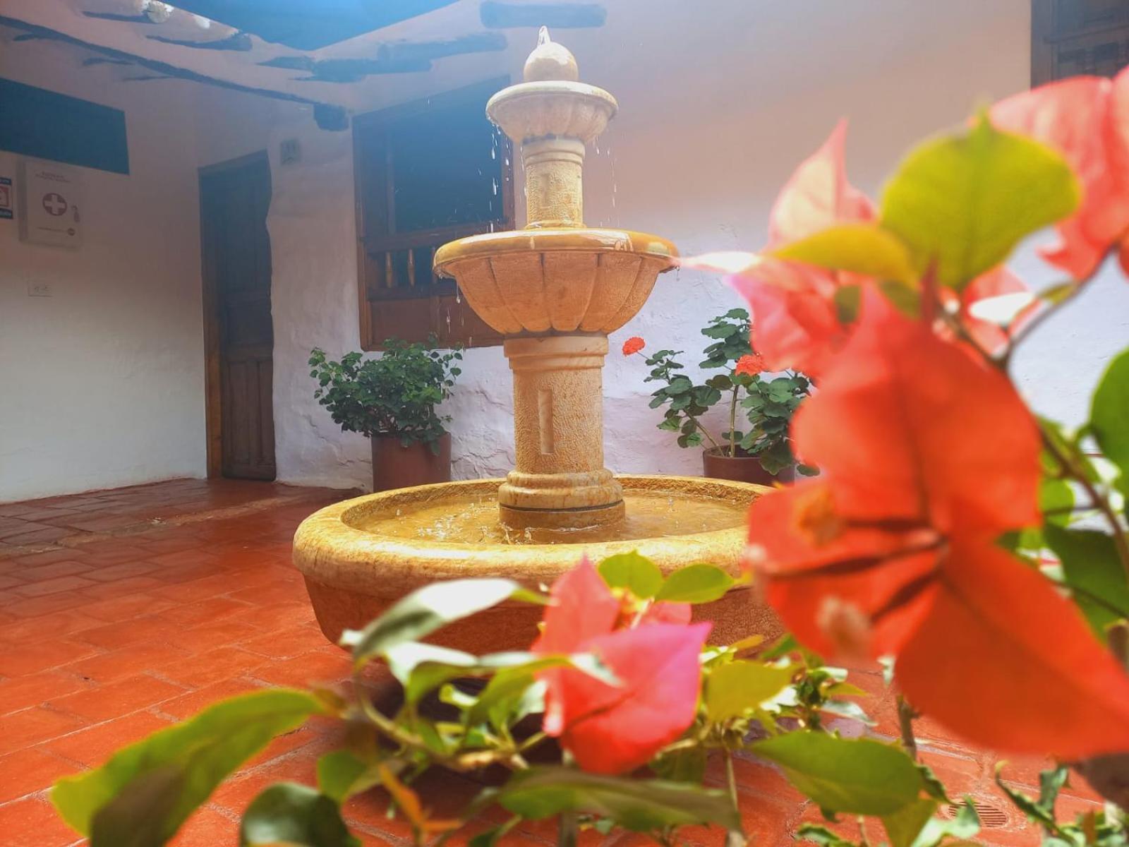 Hotel Casa Del Marquez De Bahichala Barichara Eksteriør bilde