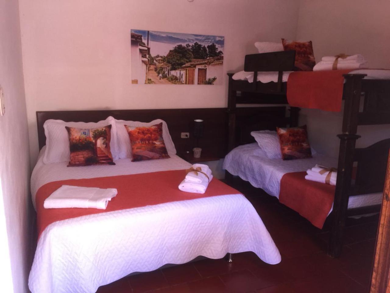 Hotel Casa Del Marquez De Bahichala Barichara Eksteriør bilde