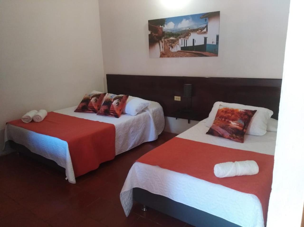 Hotel Casa Del Marquez De Bahichala Barichara Eksteriør bilde