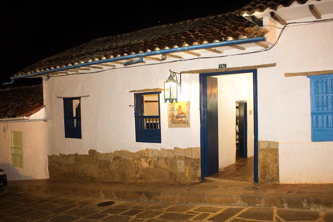 Hotel Casa Del Marquez De Bahichala Barichara Eksteriør bilde