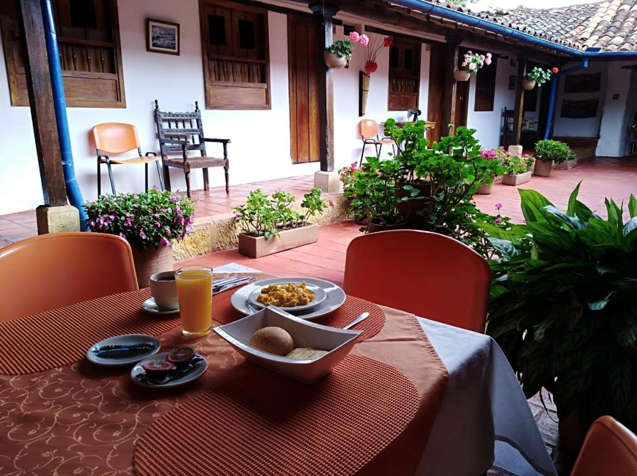 Hotel Casa Del Marquez De Bahichala Barichara Eksteriør bilde