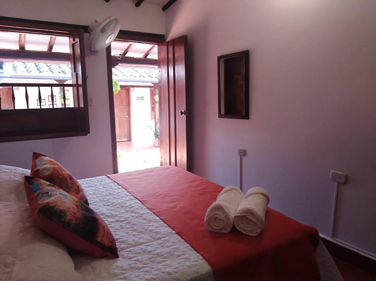 Hotel Casa Del Marquez De Bahichala Barichara Eksteriør bilde