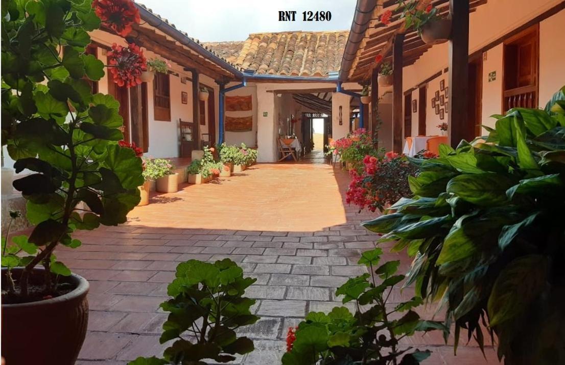 Hotel Casa Del Marquez De Bahichala Barichara Eksteriør bilde