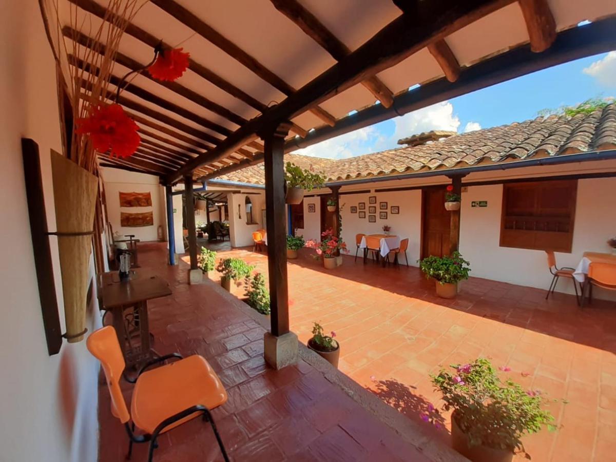 Hotel Casa Del Marquez De Bahichala Barichara Eksteriør bilde